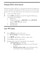 Preview for 22 page of Philips DA1200 User Manual