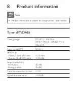 Preview for 27 page of Philips DA1200 User Manual