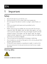 Preview for 2 page of Philips DA9011 User Manual