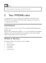 Preview for 6 page of Philips DA9011 User Manual