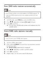 Preview for 15 page of Philips DA9011 User Manual