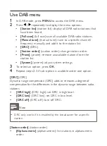 Preview for 17 page of Philips DA9011 User Manual