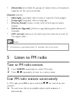 Preview for 18 page of Philips DA9011 User Manual