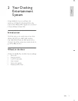 Предварительный просмотр 9 страницы Philips DC-291 User Manual