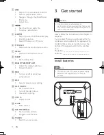 Предварительный просмотр 9 страницы Philips DC-390 User Manual