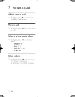 Предварительный просмотр 15 страницы Philips DC-390 User Manual