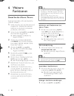 Предварительный просмотр 33 страницы Philips DC-390 User Manual