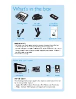 Preview for 2 page of Philips DC1000 Quick Start Manual