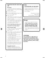 Preview for 2 page of Philips DC146 User Manual