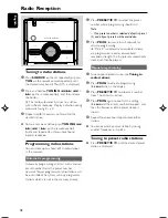 Preview for 18 page of Philips DC156 User Manual