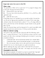 Preview for 3 page of Philips DC185 User Manual