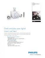 Предварительный просмотр 1 страницы Philips DC199 Brochure