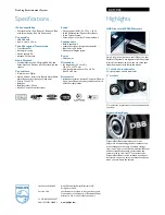 Предварительный просмотр 2 страницы Philips DC199 Brochure