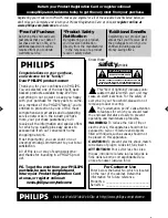 Preview for 5 page of Philips DC199B (Spanish) Instructions Manual