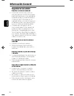 Preview for 12 page of Philips DC199B (Spanish) Instructions Manual