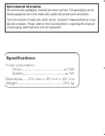 Preview for 14 page of Philips DC200 User Manual