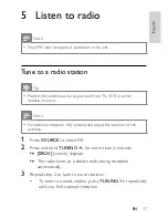 Preview for 17 page of Philips DC220/98 User Manual