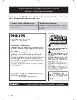 Preview for 4 page of Philips DC290B User Manual