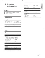 Preview for 17 page of Philips DC290B User Manual