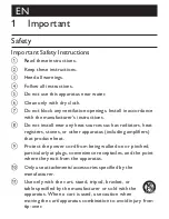 Preview for 3 page of Philips DC315 - annexe 1 User Manual