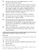 Preview for 4 page of Philips DC315 - annexe 1 User Manual