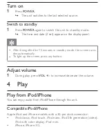 Preview for 11 page of Philips DC315 - annexe 1 User Manual