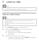 Preview for 14 page of Philips DC315 - annexe 1 User Manual