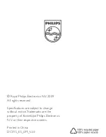 Preview for 21 page of Philips DC315 - annexe 1 User Manual