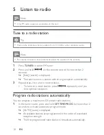 Preview for 18 page of Philips DC320 User Manual