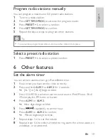 Preview for 19 page of Philips DC320 User Manual