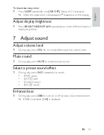 Preview for 21 page of Philips DC320 User Manual