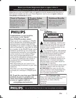 Предварительный просмотр 2 страницы Philips DC350 User Manual