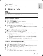 Предварительный просмотр 18 страницы Philips DC350 User Manual