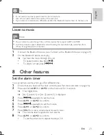 Preview for 22 page of Philips DC350 User Manual