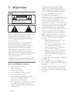 Предварительный просмотр 4 страницы Philips DC5070 User Manual