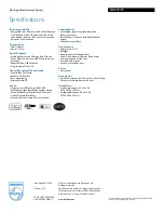 Preview for 2 page of Philips DC570 Specifications