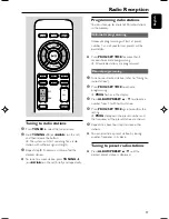 Предварительный просмотр 17 страницы Philips DC570 User Manual