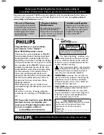 Предварительный просмотр 3 страницы Philips DC910 User Manual