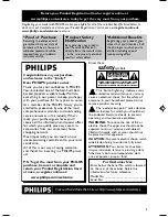 Preview for 3 page of Philips DC912 User Manual