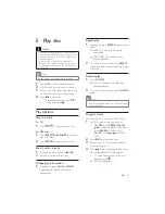 Preview for 13 page of Philips DCB-188 User Manual