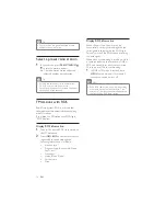 Preview for 16 page of Philips DCB-188 User Manual