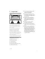 Preview for 3 page of Philips DCB-291 User Manual