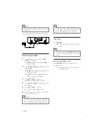 Preview for 9 page of Philips DCB-291 User Manual