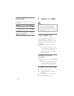 Preview for 11 page of Philips DCB-291 User Manual