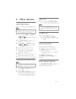 Preview for 14 page of Philips DCB-291 User Manual