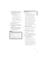 Предварительный просмотр 5 страницы Philips DCB-352 User Manual