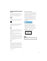 Предварительный просмотр 6 страницы Philips DCB-352 User Manual