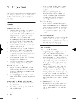 Preview for 3 page of Philips DCB2020 - User Manual