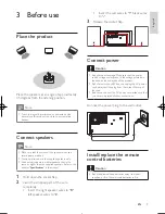 Preview for 8 page of Philips DCB2020 - User Manual