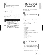 Preview for 12 page of Philips DCB2020 - User Manual